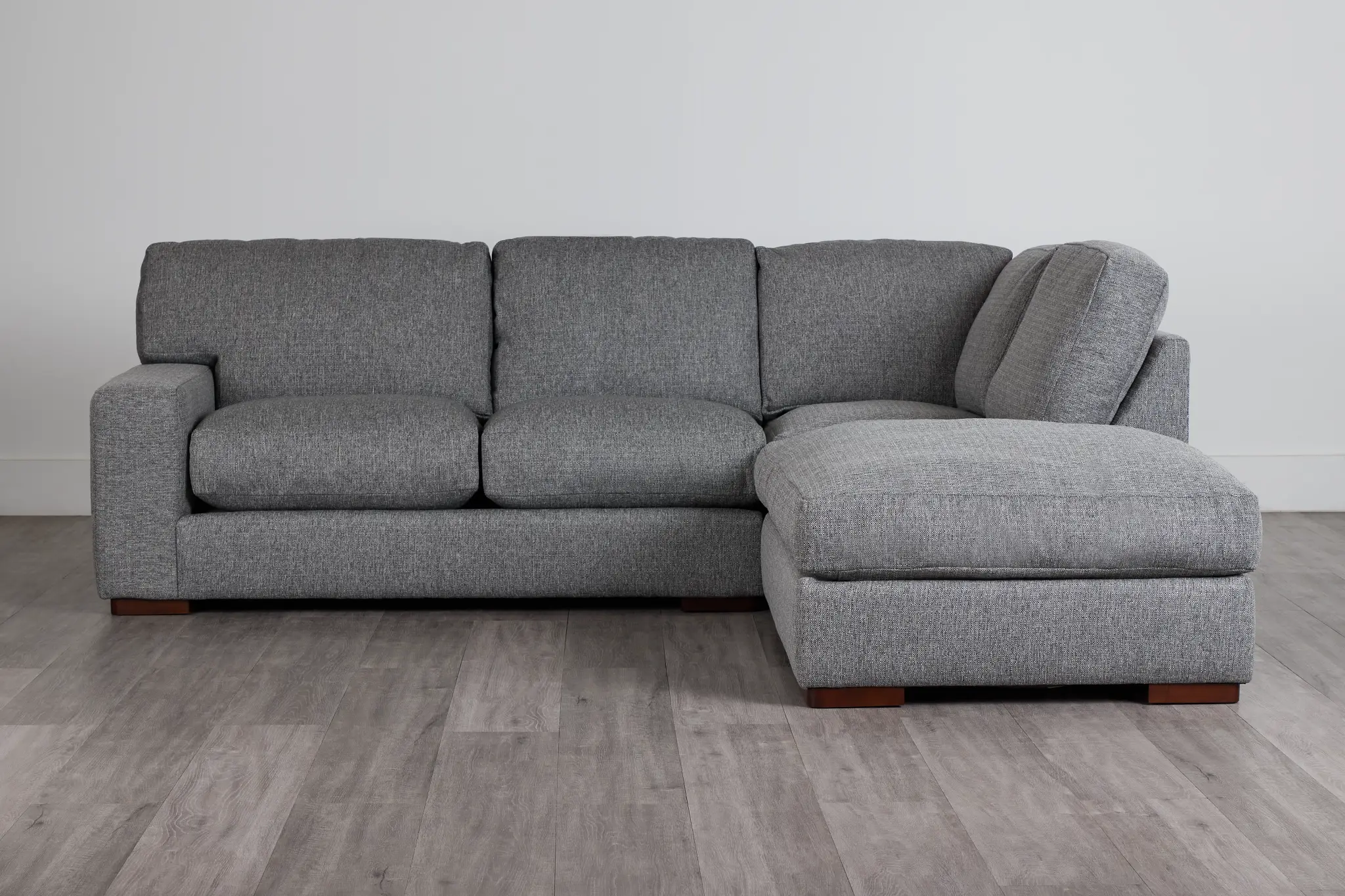 Veronica Dark Gray Down Right Bumper Sectional Veronica Dark Gray Down Right Bumper Sectional