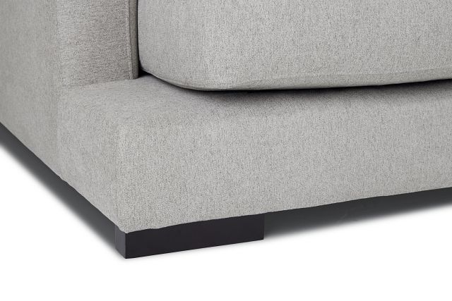 Emery Gray Fabric Small Two-arm Sectional