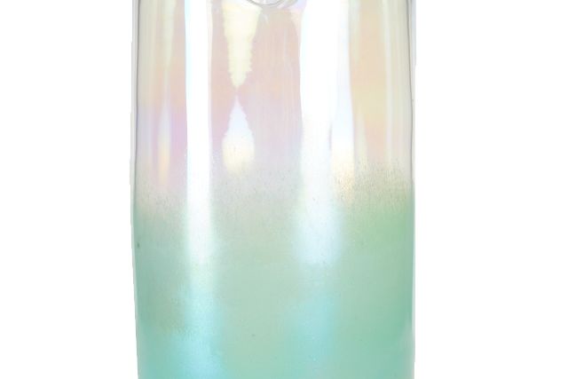 Cyra Teal Small Vase