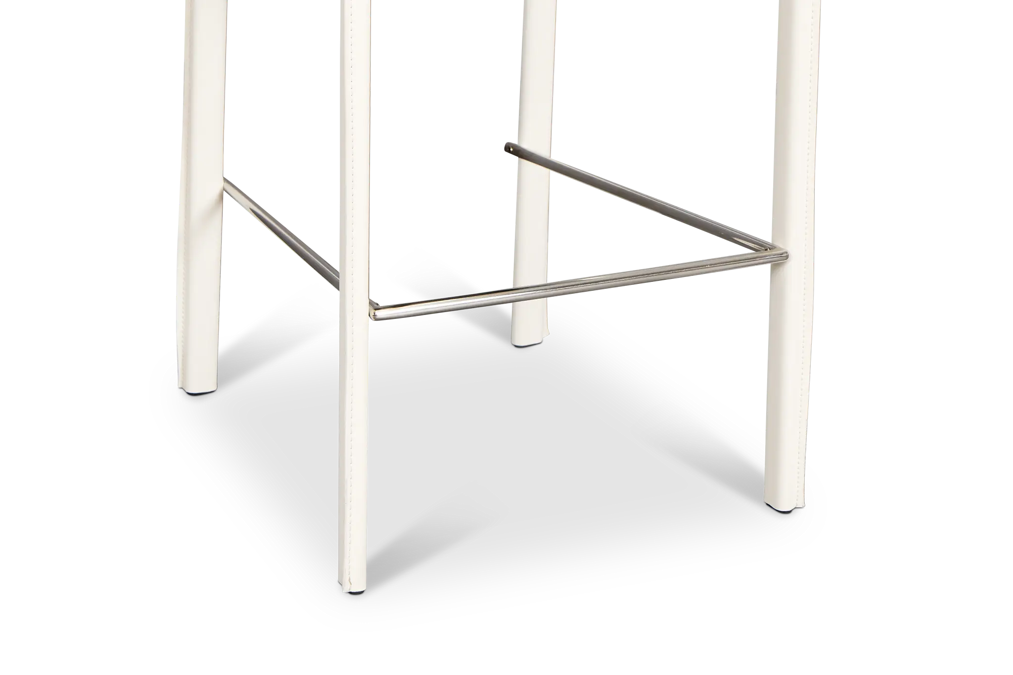 Lagos White 27" Upholstered Barstool Lagos White 27" Upholstered Barstool