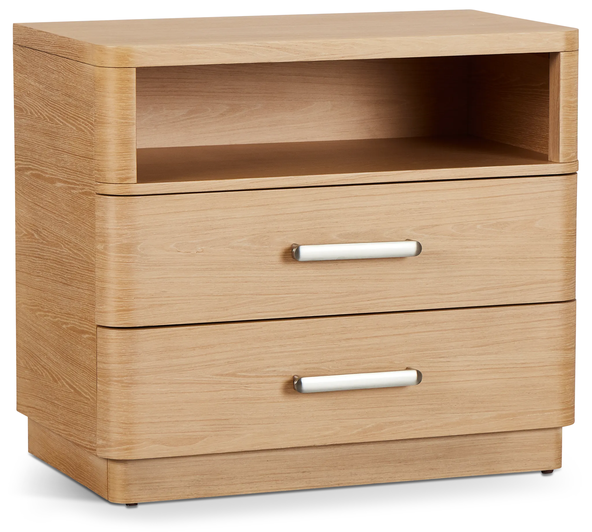 Malibu Light Tone Wood Nightstand