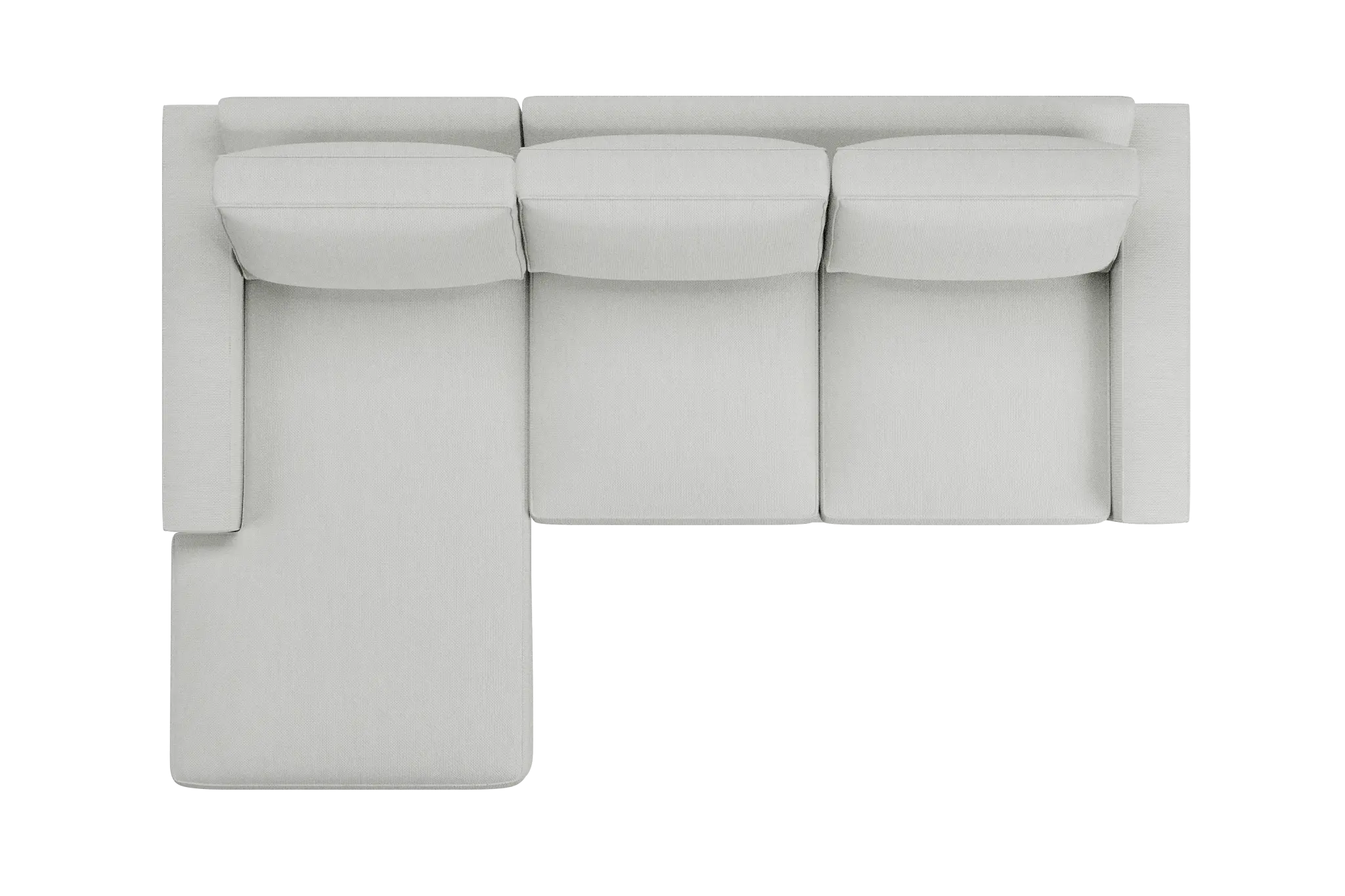 Edgewater Revenue White Left Chaise Sectional Edgewater Revenue White Left Chaise Sectional