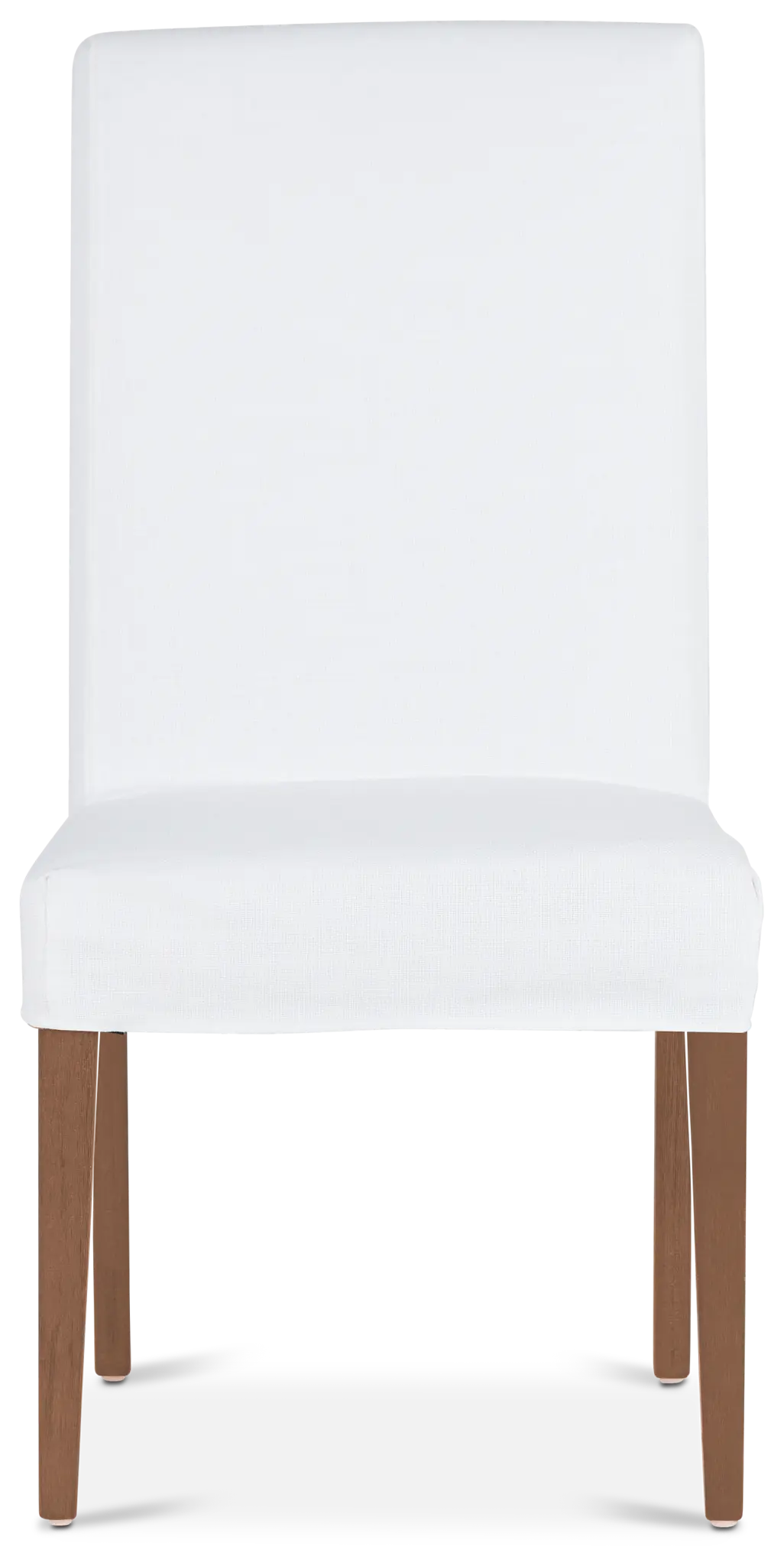 Harbor White Short Slipcover Chair With Light Tone Leg Harbor White Short Slipcover Chair With Light Tone Leg