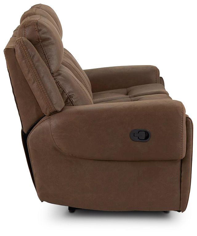 Scout Brown Micro Reclining Sofa