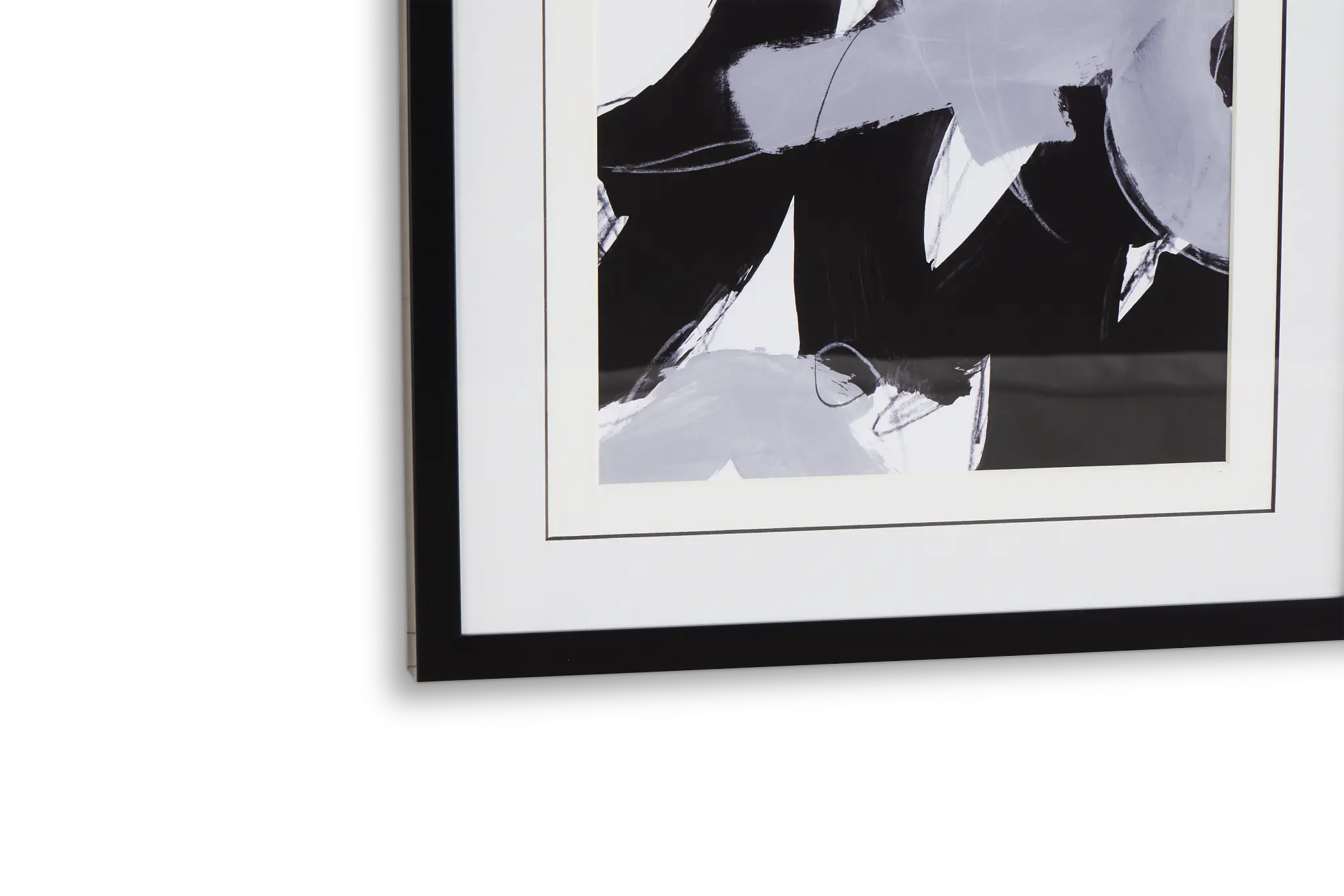 Swoosh Black Framed Wall Art Swoosh Black Framed Wall Art