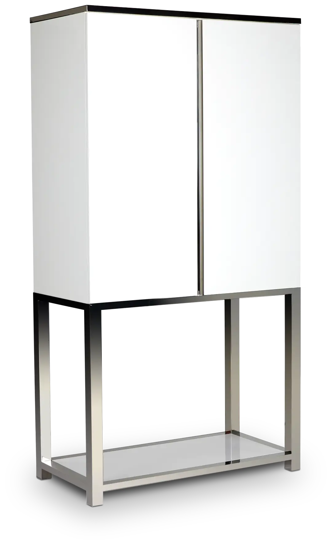 Miami White Bar Cabinet Miami White Bar Cabinet