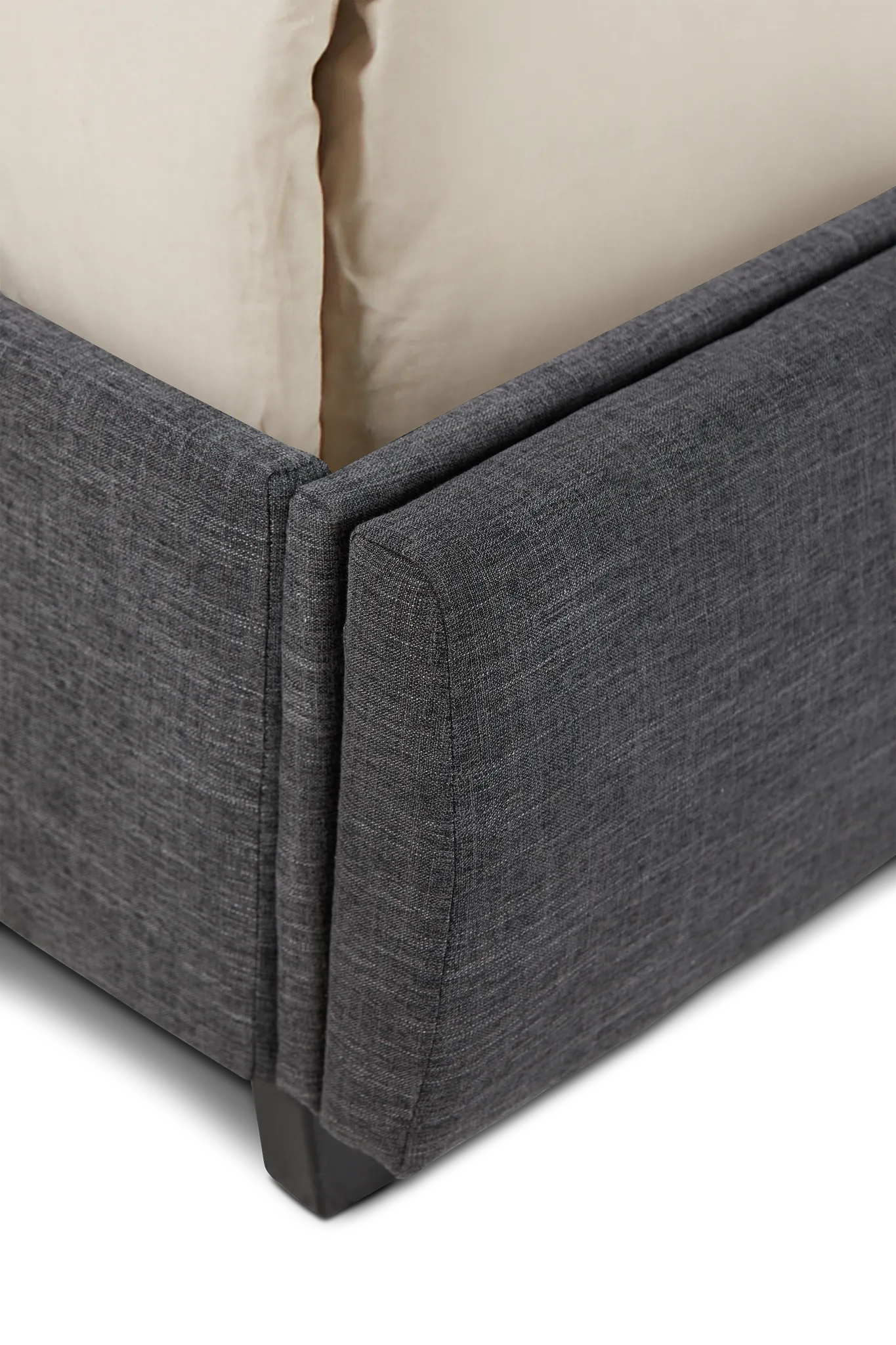 Chatham Dark Gray High Platform Storage Bed