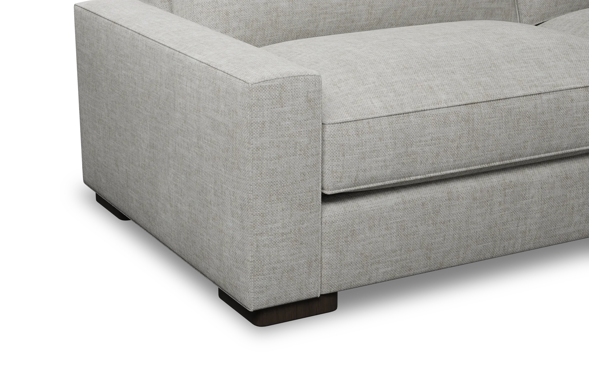 Edgewater Elevation Khaki 96" Sofa W/ 2 Cushions