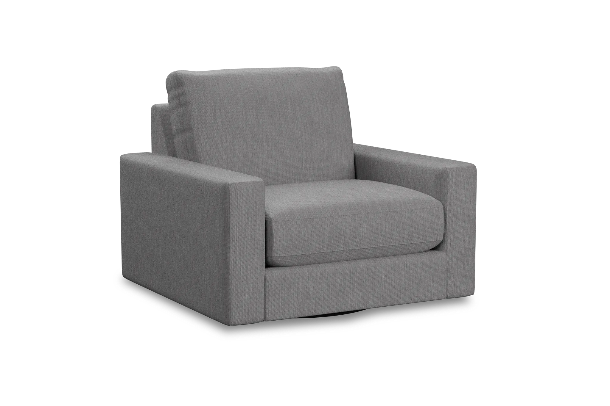 Edgewater Revenue Gray Swivel Chair