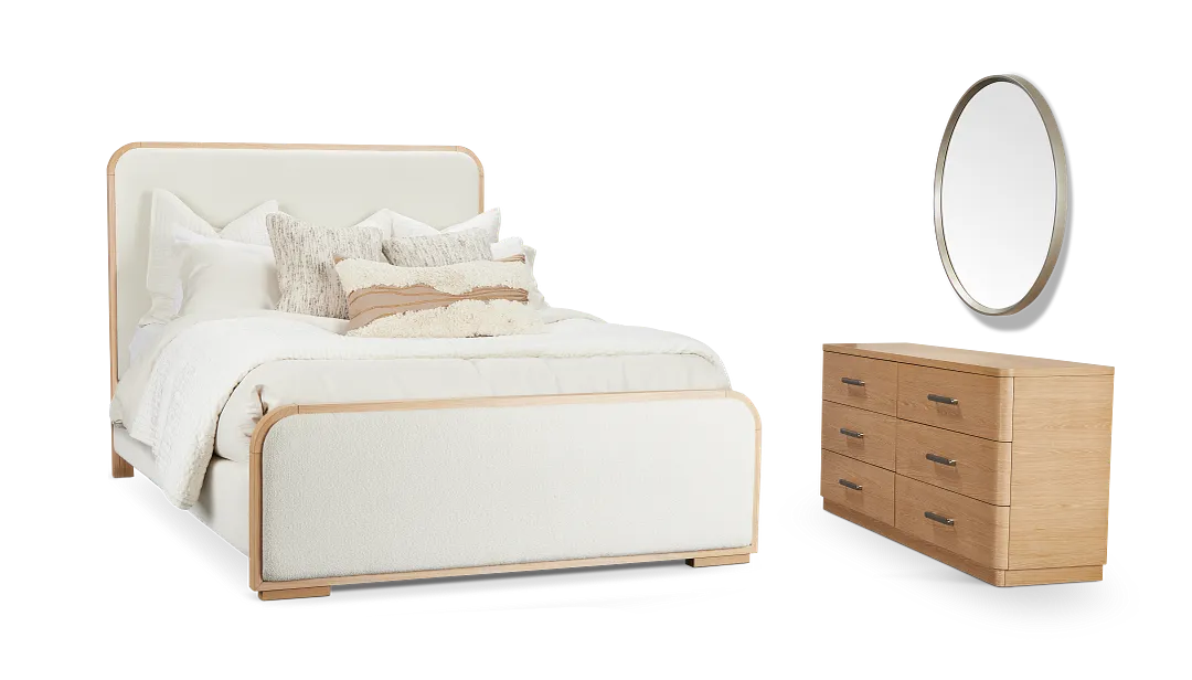 Malibu Light Tone Uph Bedroom