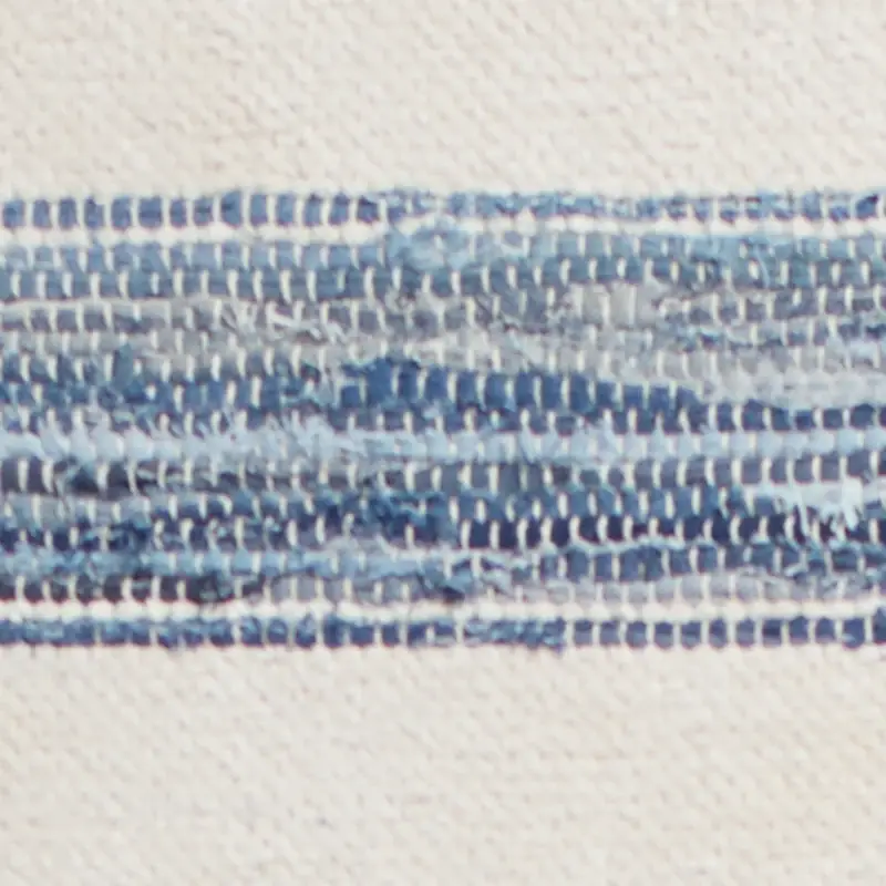 BLUE Naica Blue Stripe 8x10 Area Rug