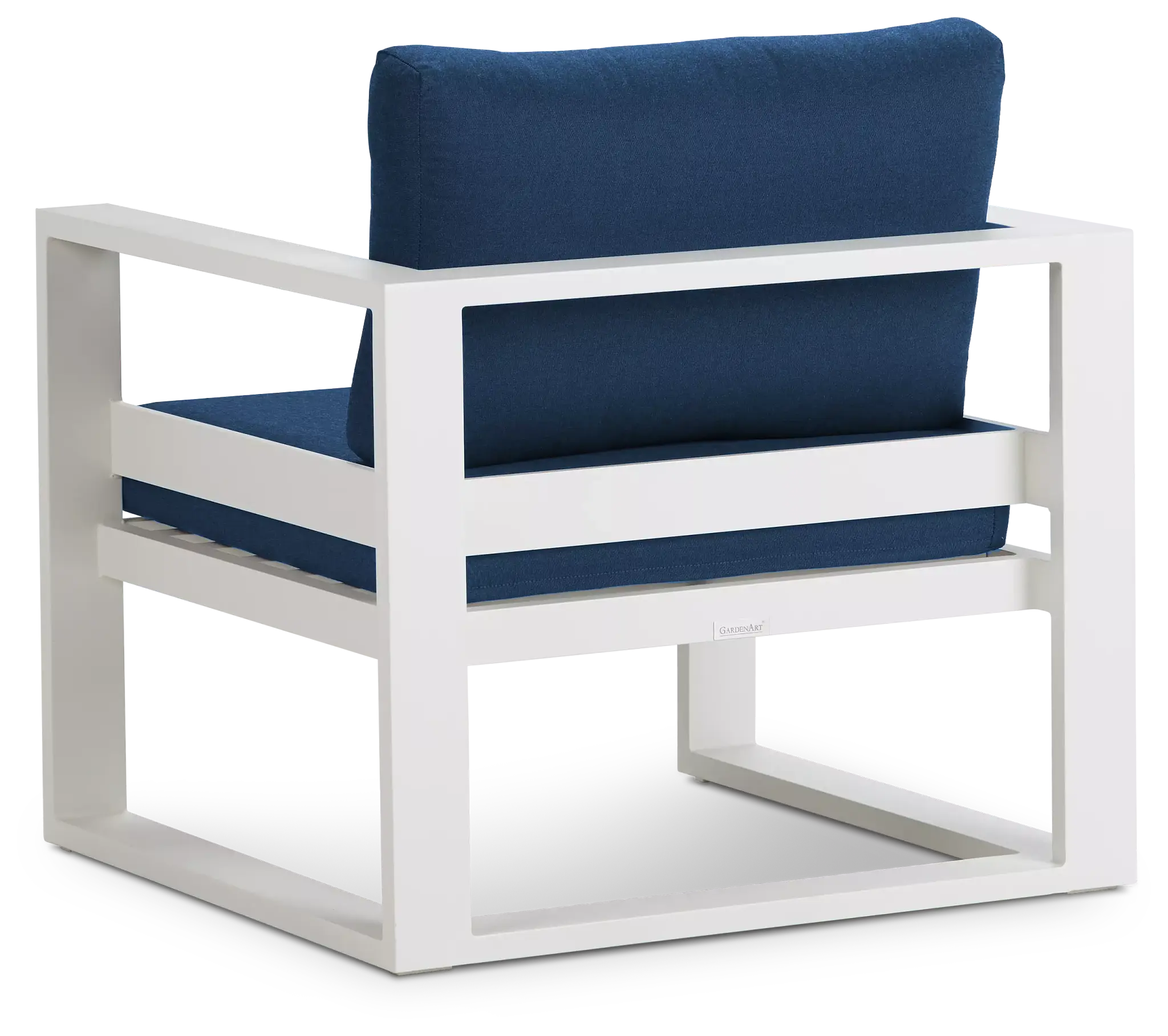 Lisbon Navy Aluminum Chair Lisbon Navy Aluminum Chair