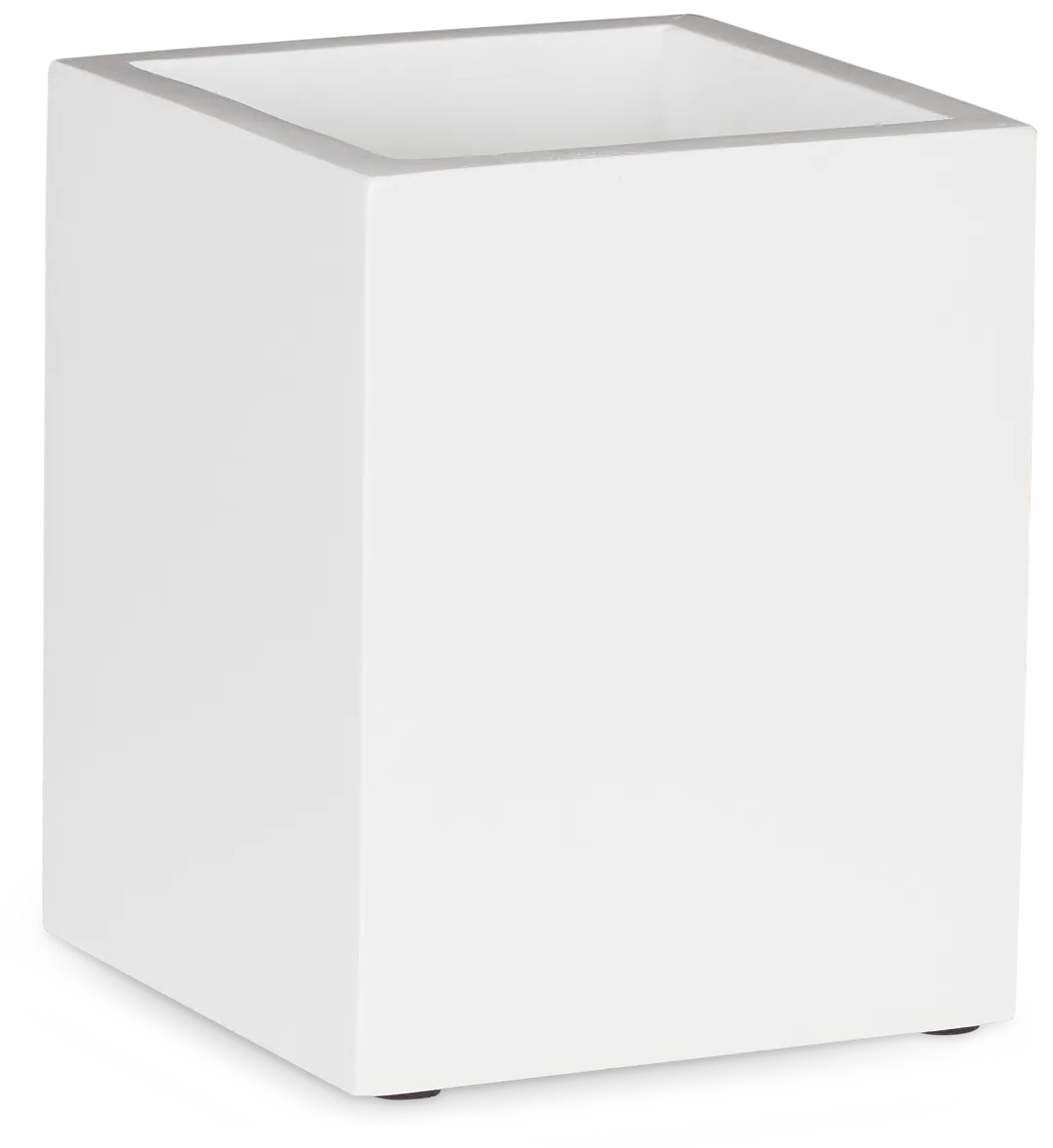 Ramble White Wood Pen Holder