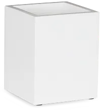 Ramble White Wood Pen Holder