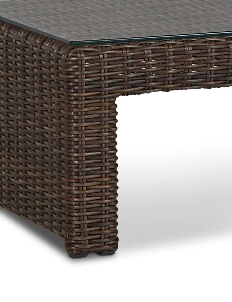 Southport Dark Brown Rect Coffee Table