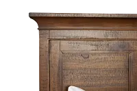 Heron Cove Mid Tone Panel Storage Bed