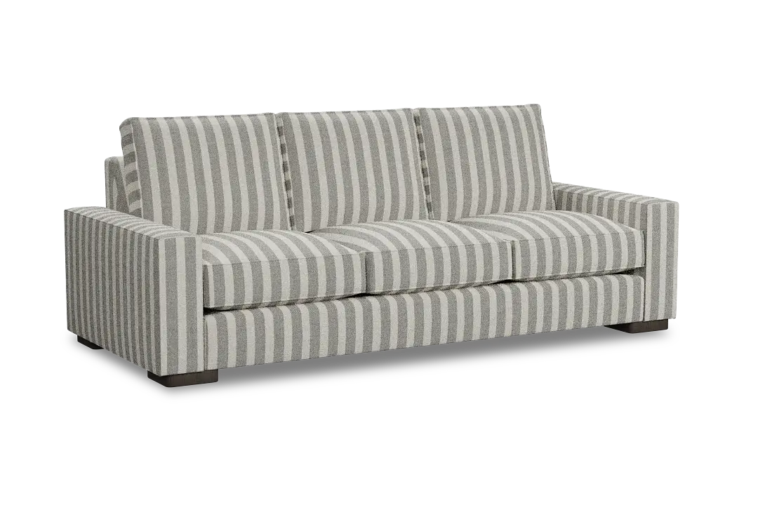 Edgewater Sea Lane Dark Gray 96" Sofa W/ 3 Cushions Edgewater Sea Lane Dark Gray 96" Sofa W/ 3 Cushions