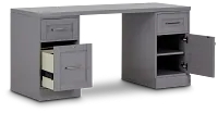 Newport Gray Writing Desk