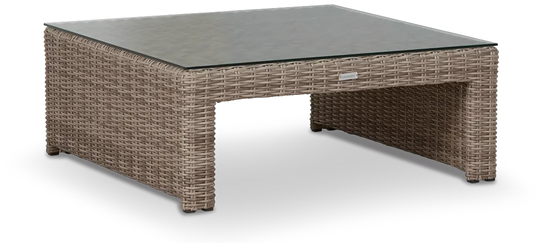 Raleigh Gray Square Coffee Table