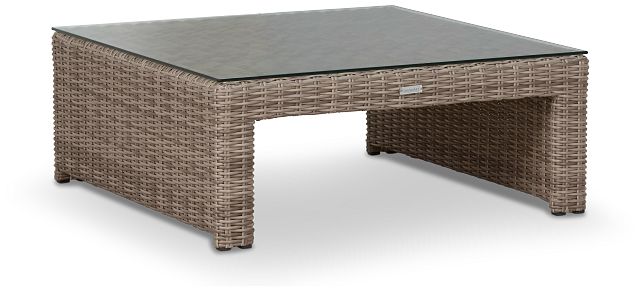 Raleigh Gray Square Coffee Table