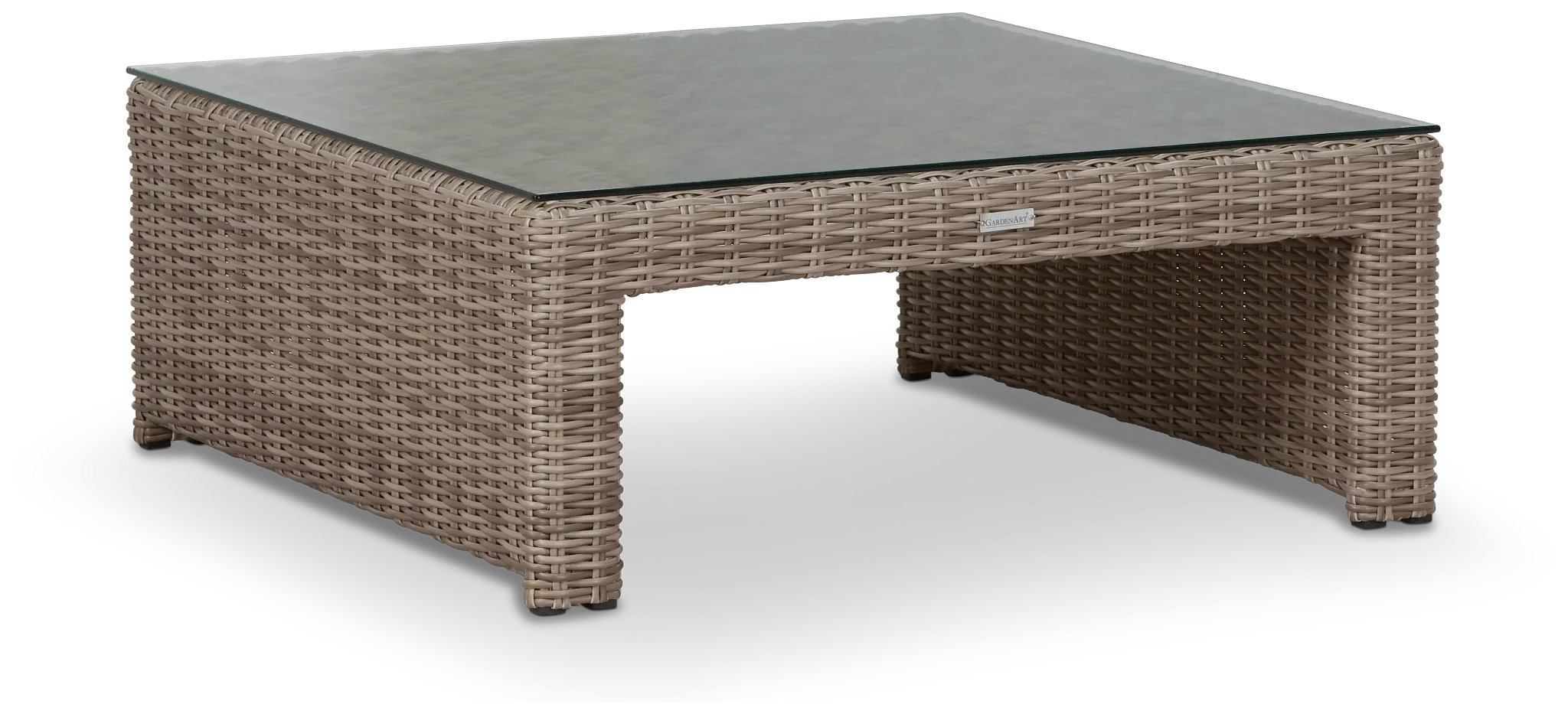 Raleigh Gray Square Coffee Table
