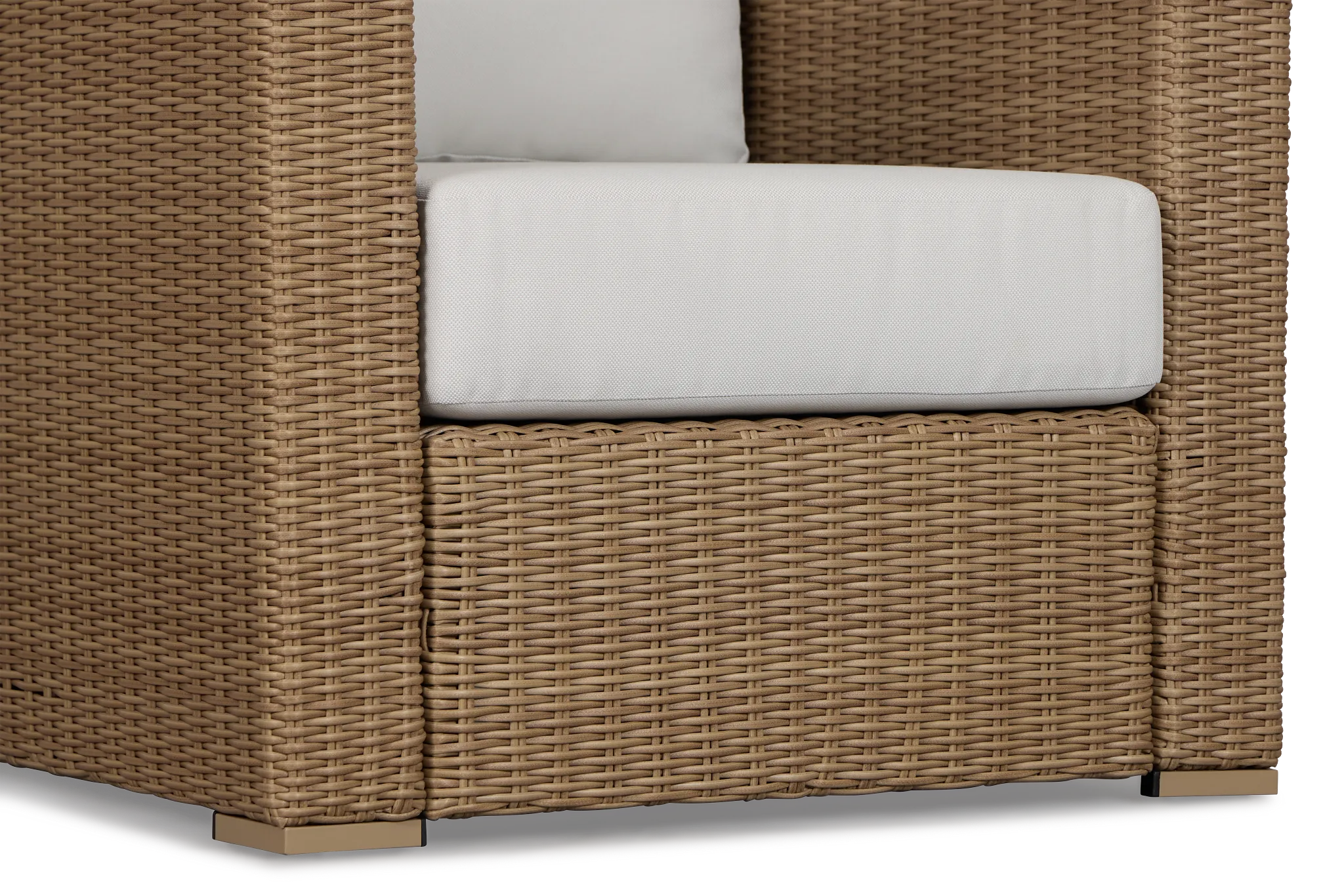 Montecito Light Tone Chair With Light Beige Cushions