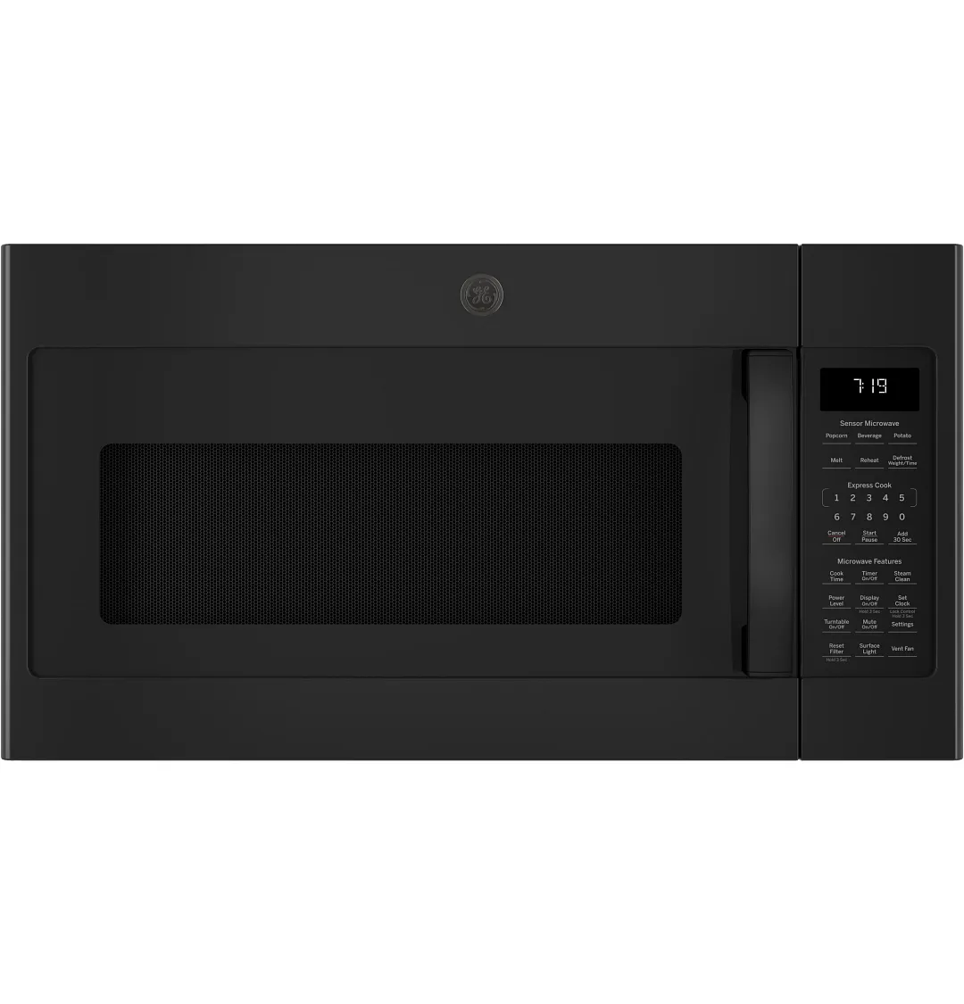 Ge 7195 Series Black Over-the-range Microwave