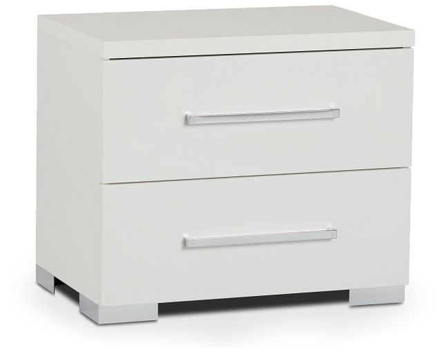 Verona White Nightstand