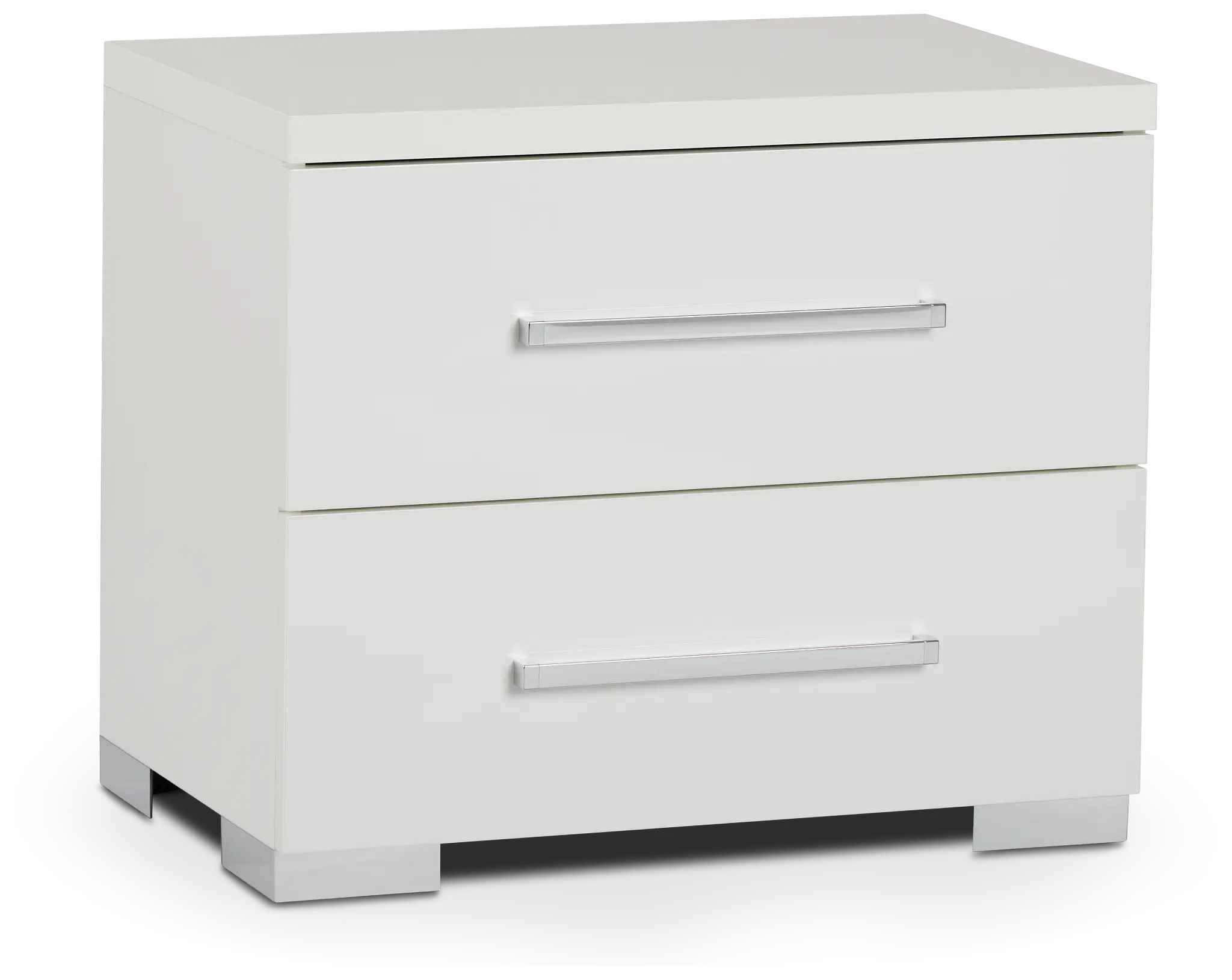 Verona White Nightstand Verona White Nightstand