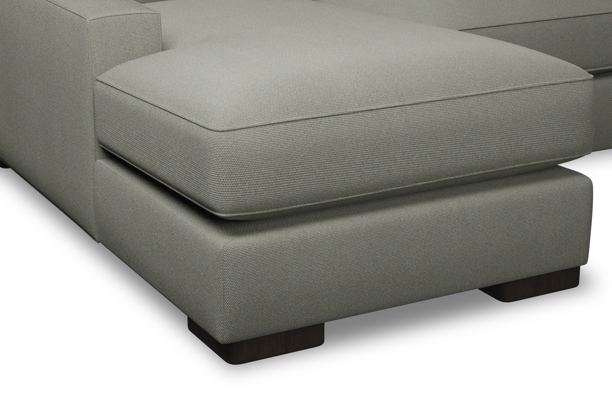 Edgewater Delray Pewter Left Chaise Sectional Edgewater Delray Pewter Left Chaise Sectional