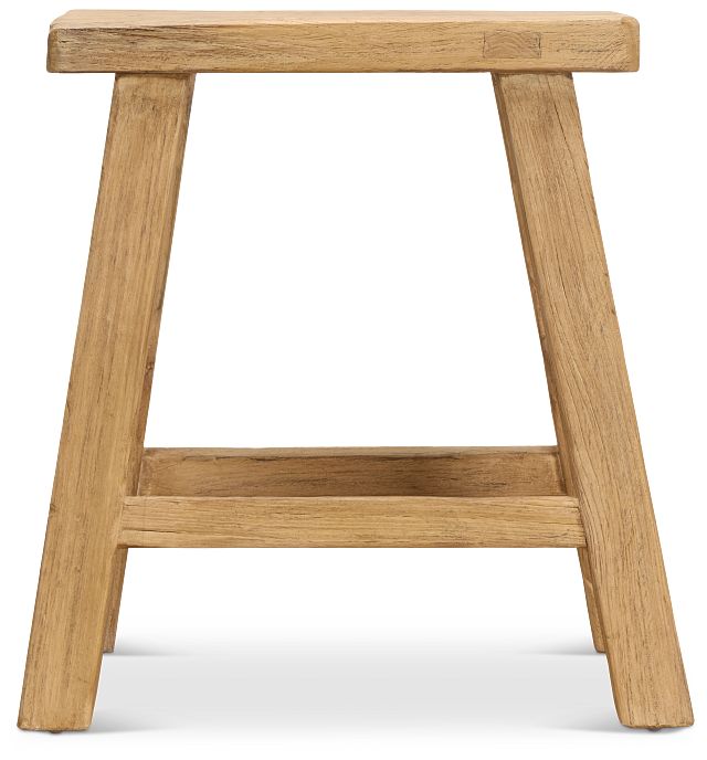 Nina Light Tone Square Stool