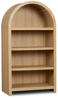 Lyndie Light Tone Open Bookcase