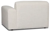 Baylor Light Beige Fabric Right Chair