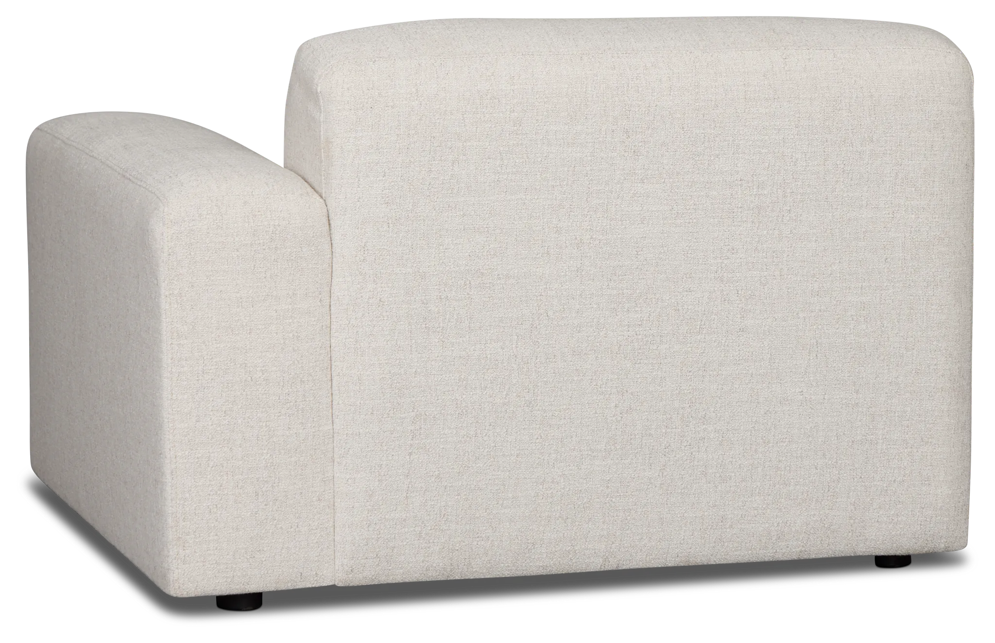 Baylor Light Beige Fabric Right Chair