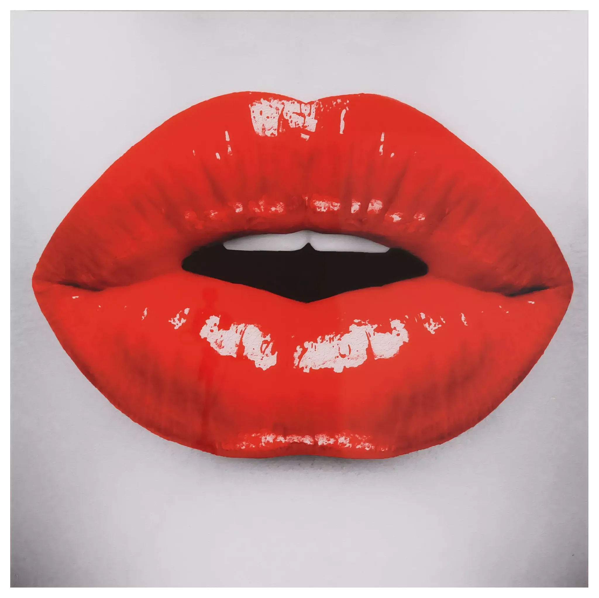 Ruby Red Acrylic Wall Art