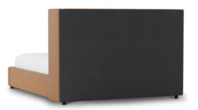 Captiva Elite Light Brown 48" Upholstered Shelter Bed