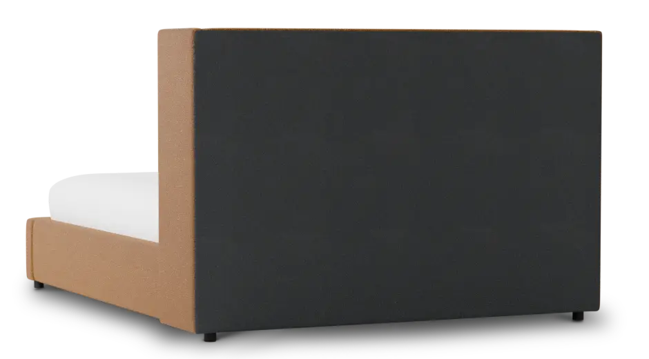 Captiva Elite Light Brown 48" Upholstered Shelter Bed Captiva Elite Light Brown 48" Upholstered Shelter Bed