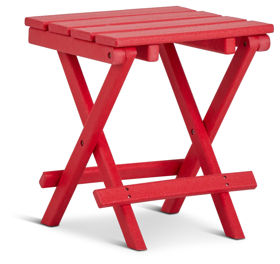 Cancun Red End Table