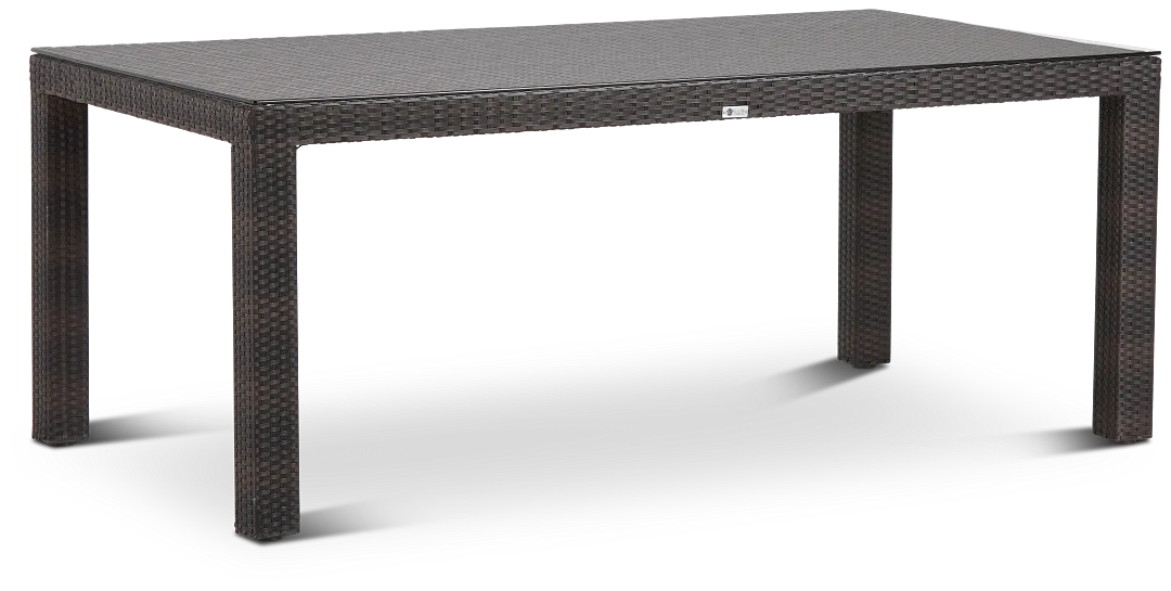 Zen Dark Tone 72" Rectangular Table