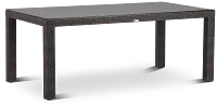Zen Dark Tone 72" Rectangular Table