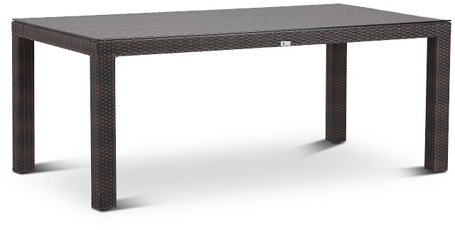 Zen Dark Tone 72" Rectangular Table