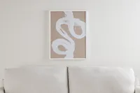 Ferdi White Framed Wall Art