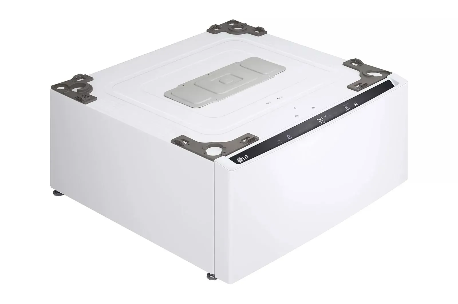 Lg 300 Series White 27" Pedestal Washer