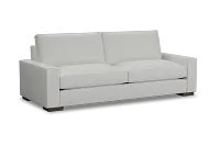 Edgewater Revenue White 96" Sofa W/ 2 Cushions