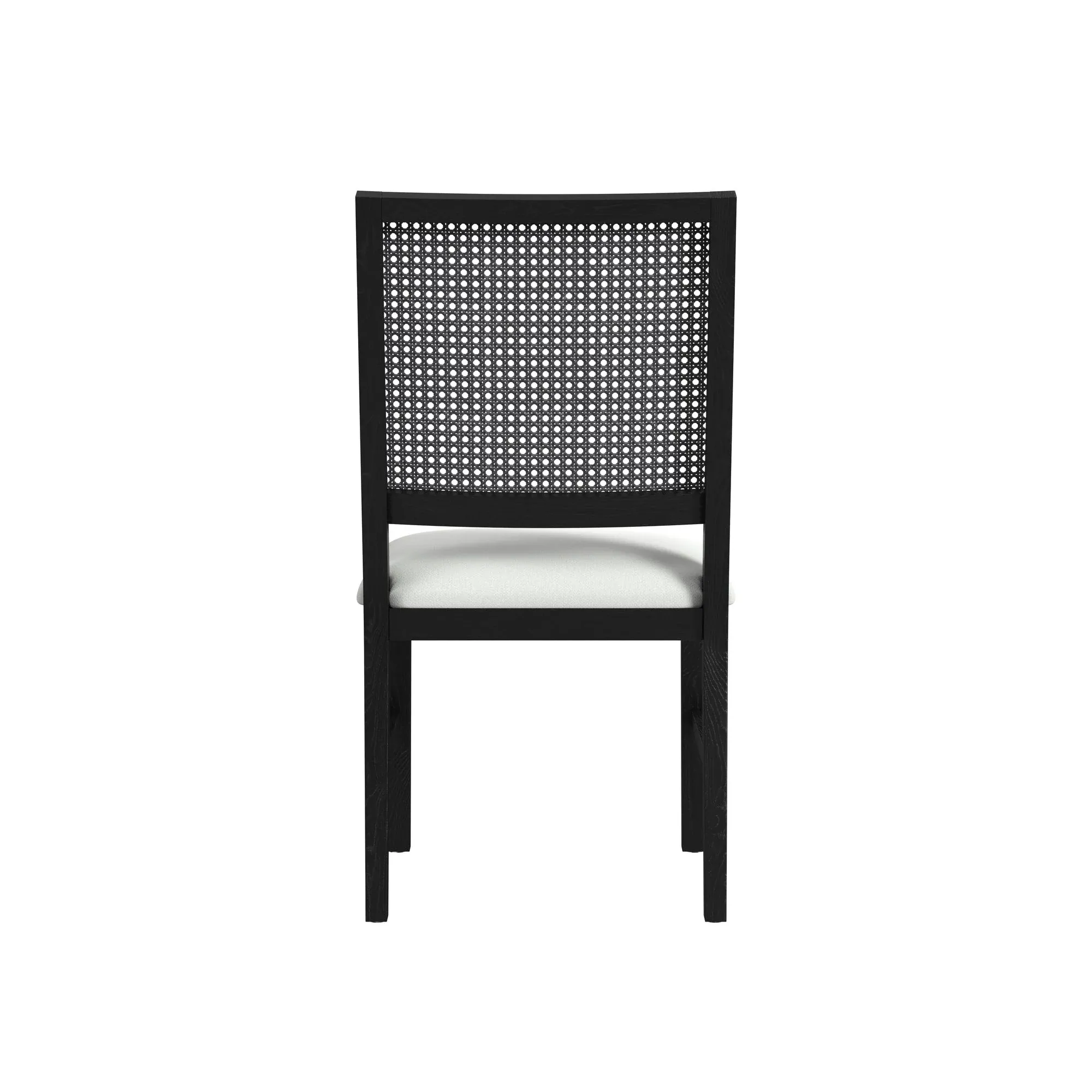 Brady Black Upholstered Side Chair