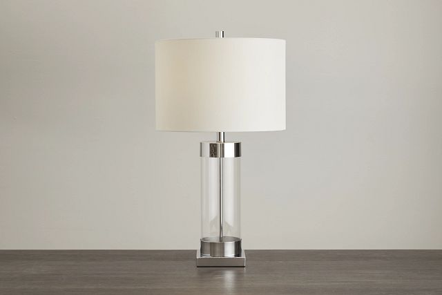 Lucia Chrome Small Table Lamp (0)