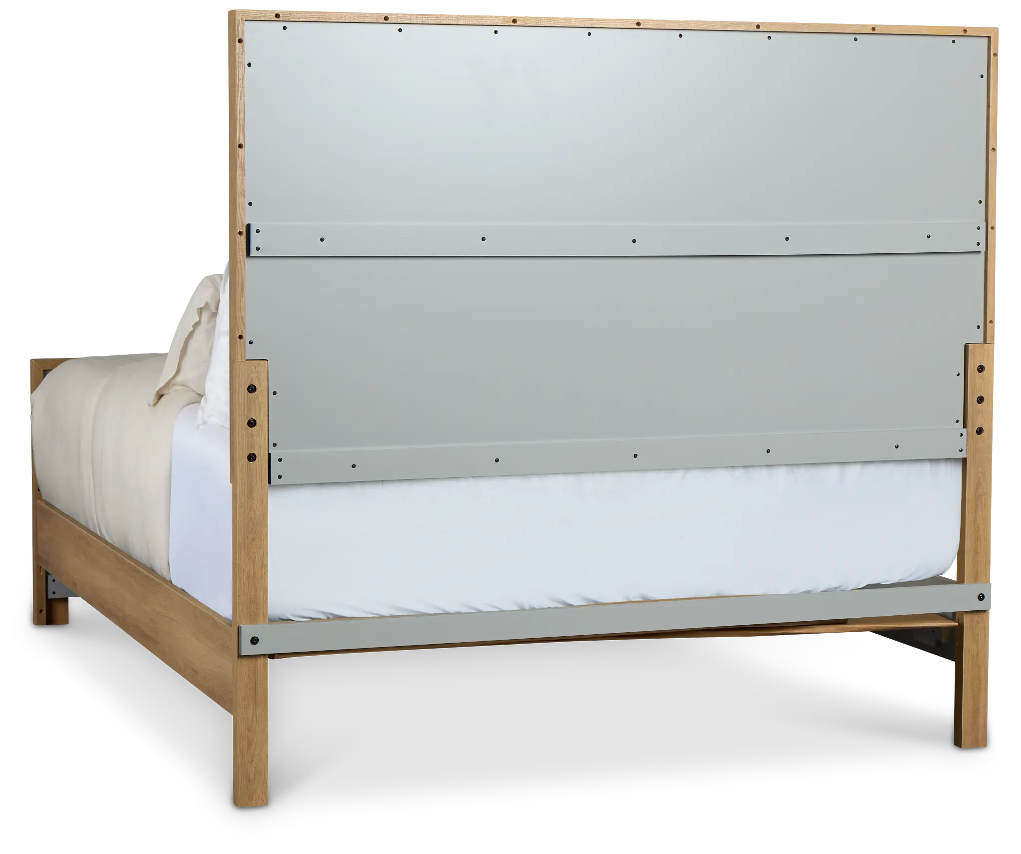 Delray Light Tone Panel Bed Delray Light Tone Panel Bed