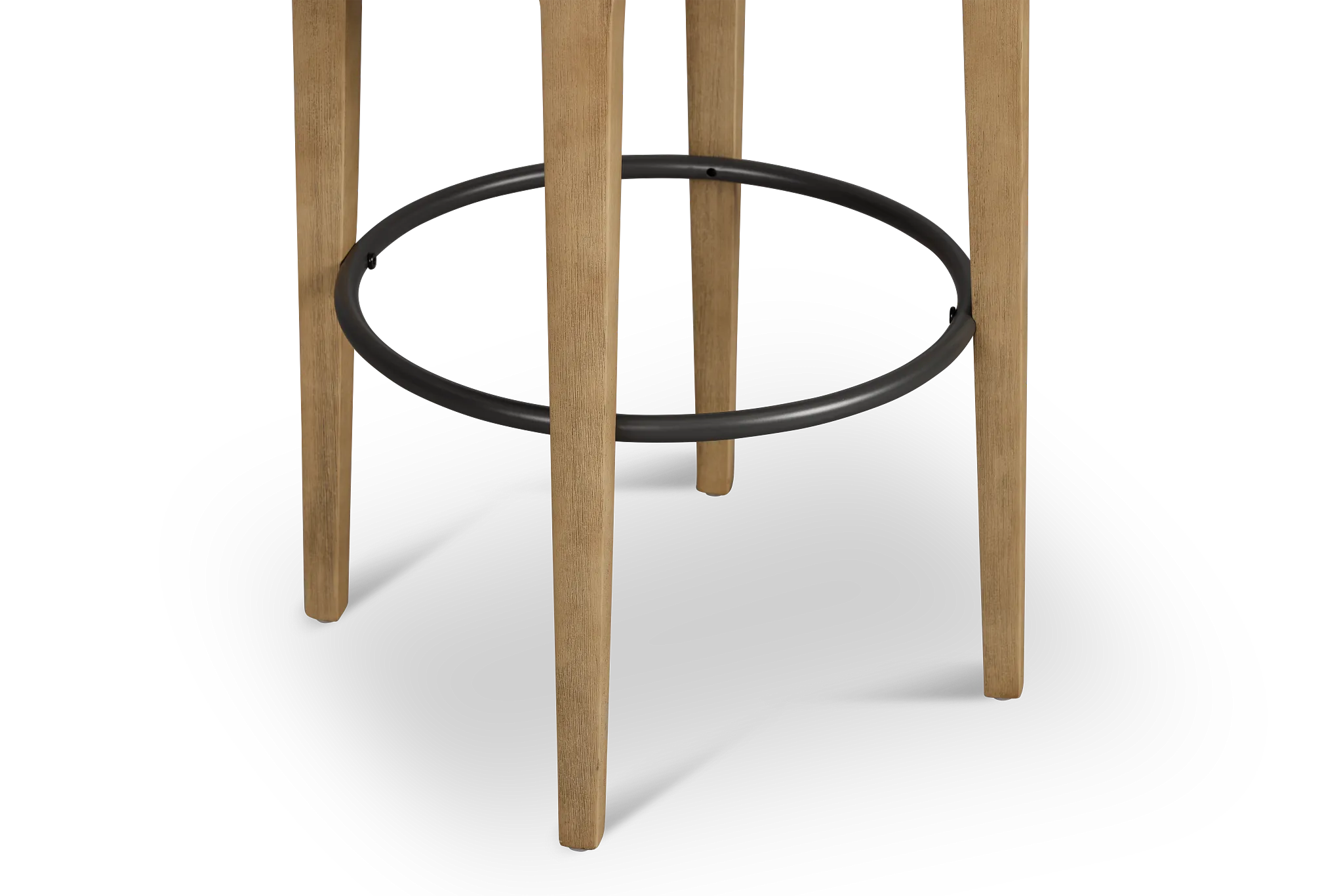 Libby Dark Gray Micro 24" Upholstered Barstool