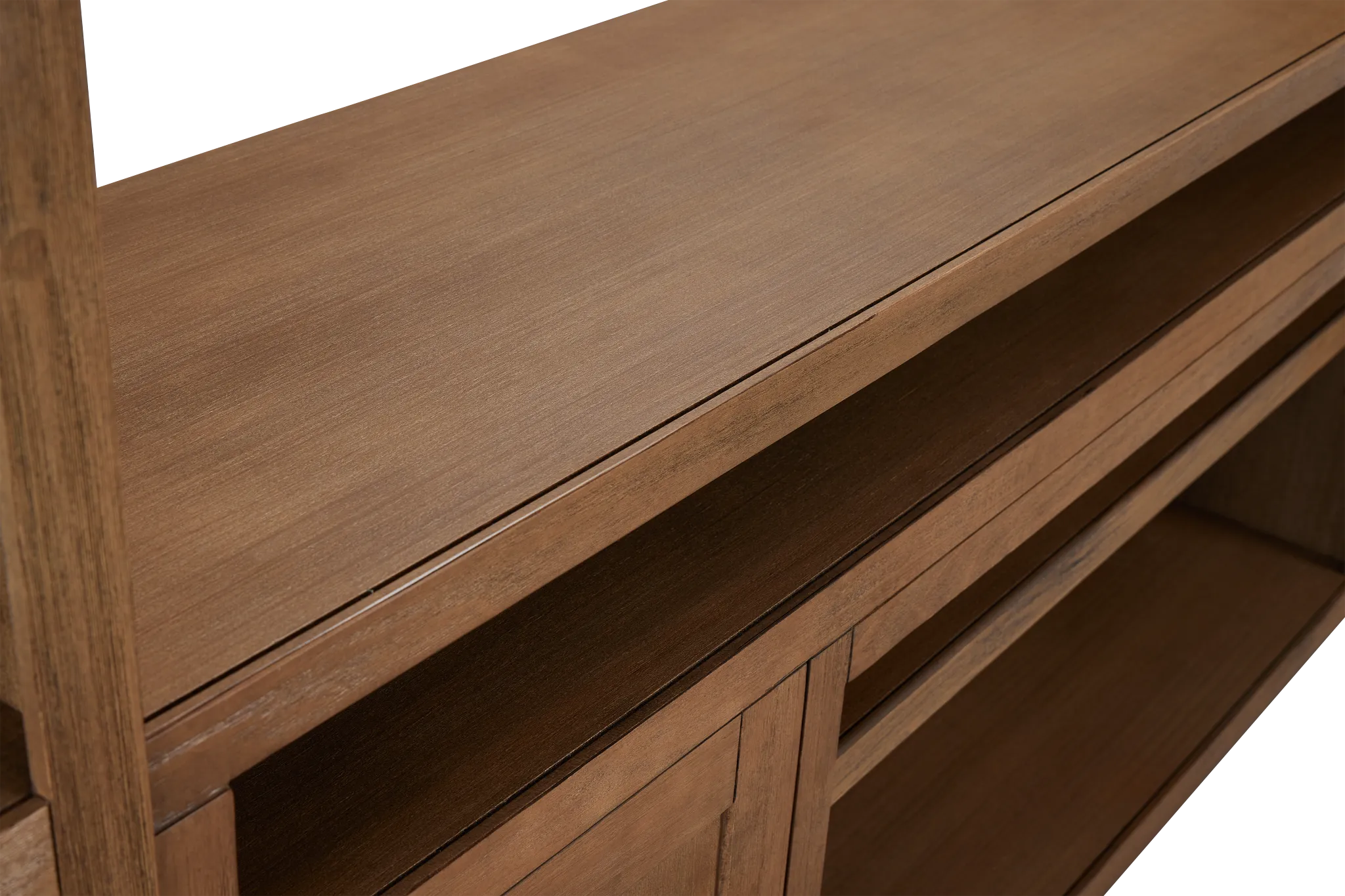 Richmond Light Tone 80" Open Pier Entertainment Wall