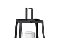 Gloria Black Medium Lantern